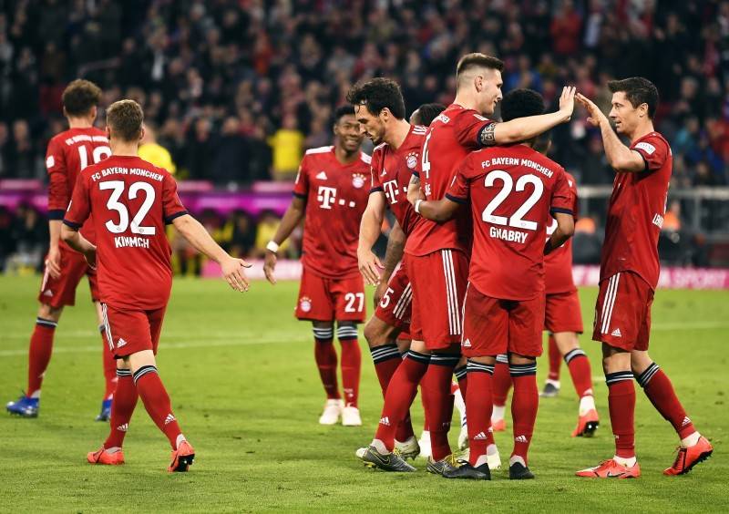  拜仁慕尼黑主场大胜柏林赫塔，提前锁定欧冠席位  